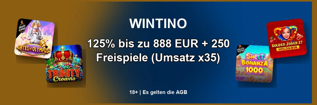 Wintino Willkommensangebot